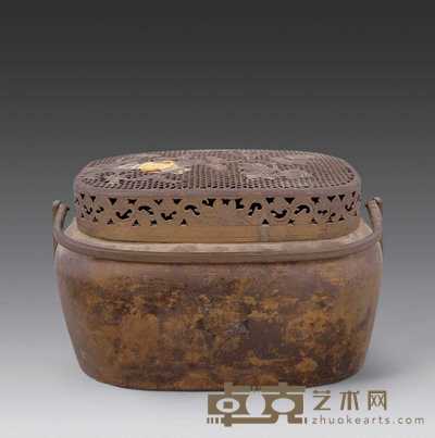 明 铜手炉 15.5×20cm